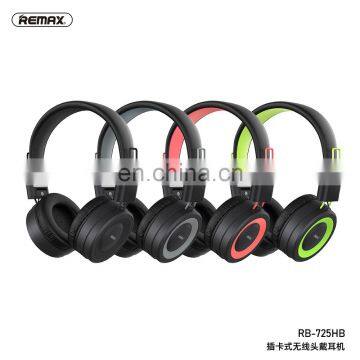 Remax 2020 Latest Support TF Card Music Playback Wireless Bluetooth Headphone Earphones photo-7