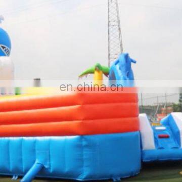 Shark Ocean Theme Land Inflatable Water Play Equipment Park Inflatable Pool Water Slide For Kids Adults photo-5
