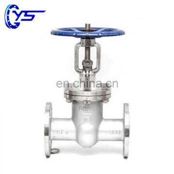 Stainless Steel Body Disc 150LB 300LB 600LB Stem Flange Type Gate Valve