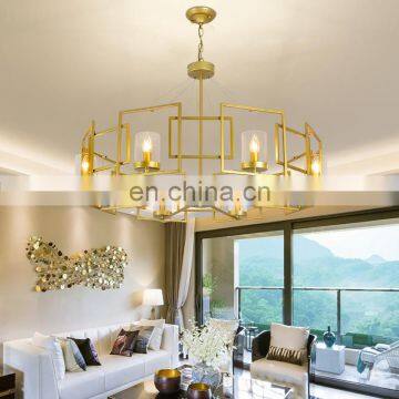 Nordic Chandelier Living Room Lamp Personality Creative Restaurant Lighting LED Bedroom Villa Hotel Lighting