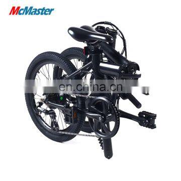BEBHM20BM 20 Inch 36V Foldable Electric Bicycle With LCD Display, Portable Hidden Lithium Battery Electric Bike photo-5