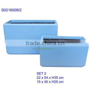 Fiberglass lacquered planters | S0216009/2