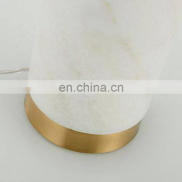 Modern Glass Ball Marble Base Table Lamp For Living Room photo-6