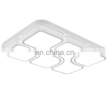 Atmospheric LED Ceiling Lamp Warm Dimmable Rectangular Lights for Bedroom Study Room photo-5