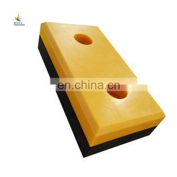 UHMWPE Bumpers Strip Sliding UHMW PE Dock Bumper Pads Loading Dock Bumper 500 UHMWPE Dock Buffer Bumper Heavy Traffic Door photo-2