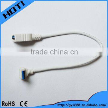 90 Degree Usb A Male Extension Cable for Car Computer