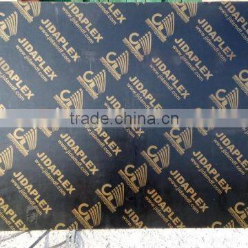 Jida Building Materials 18mm Black/brown Film Faced Plywood Sheet,Poplar Core Cheap Film Faced Plywood Formwork