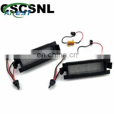 Carest 2pcs White Canbus 18SMD 12V Led Number License Plate Light Lamp for Hyundai I30 (GD)2013 2014 2015 Auto Car-styling