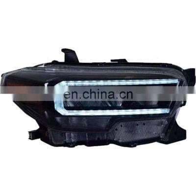 High Quality the Latest Full LED Headlamp Headlight Plug and Play for Toyota Tacoma Head Lamp Head Light 2020 photo-2