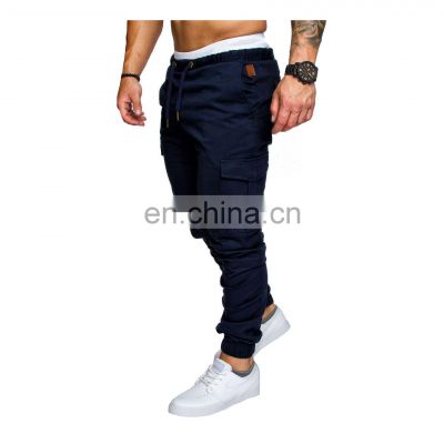 2020 New Men's Casual And Fashionable Tightrope Loose Sports Low Crotch Pants Drop Crotch Pants Drop-Crotch Trousers