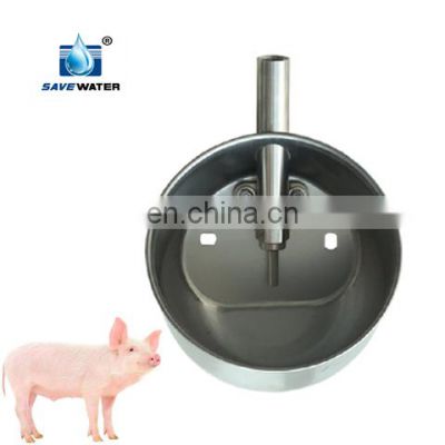 pig farm drinking system stainless steel water bowl automatic pig dispenser