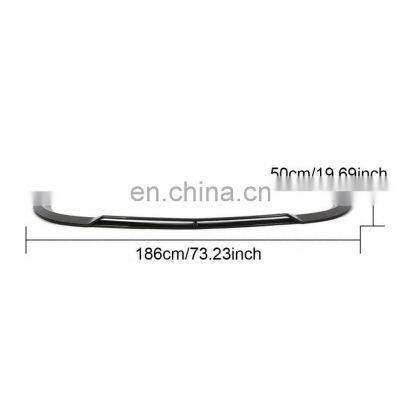 M Style V Glass Carbon Fiber Front Spoiler for Mercedes Benz V220D V250 photo-4