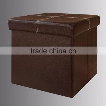 Strong Load-Bearing Foldable Storage Ottoman photo-4