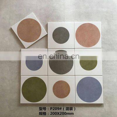 Colorful 200x200mm Decor Ceramic Special Floor and Wall Tile photo-4