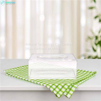 Top 50 Best Sellers Acrylic Tissue Dispenser Box Rectangle Shape China Factory