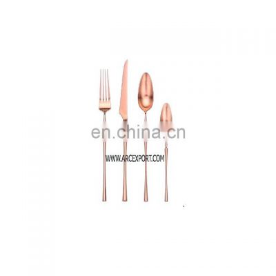 copper cutlery set