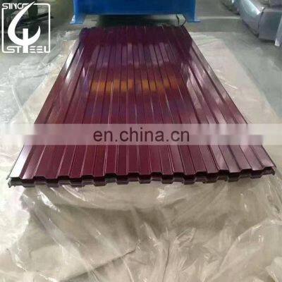 Roofing Materials Iron Sheet Prepainted Corrugated Color Roof Price In The Philippines With Low Price