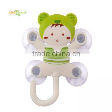 Novelty Plastic Suction Cups Hooks For Hanging 2Pcs/Set