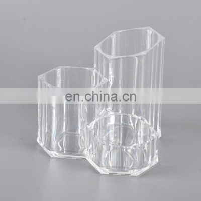 Transparent plastic cosmetic display cases makeup cosmetic desktop storage box beauty makeup organization boxes