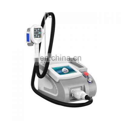 Portable 360 degree double chin removal 3 cryo handles optional fat freezing slimming machine