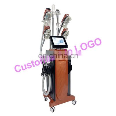 2022 hot sale 5 handles 360 angle Cryolipolysis body Slimming with RF Cavitation Lipo