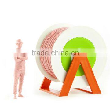 Pla 3d Printer Material Antique Pink Filament With the New Spool Convertible Into a Coat Hanger. Spool Holder Included.