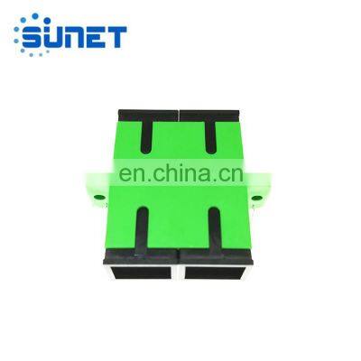SC APC Simplex Duplex With Flange Fiber Optic Coupler Adapter photo-5