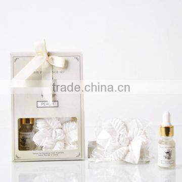 Home Fragrance Diffuser Flower Shape Gypsum With 5ml Oil photo-2