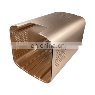 Extruded Profiles Bent Cnc Design Enclosure Box Big Motor Housing Aluminum Extrusion