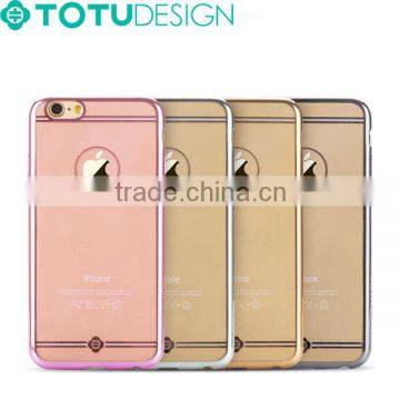 Hot Selling Products Hight Quality Electroplating TPU Cell Phone Case for iphone 6s