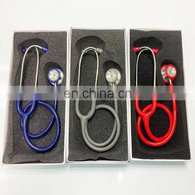 Greetmed High Quality Case Clinical Cardiology Stethoscopes Medical Dual Head Stethoscope photo-3
