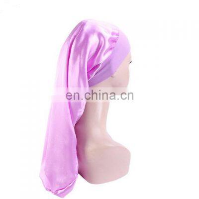 For Long Hair Use Cute Extra Long Wraps Bonnet