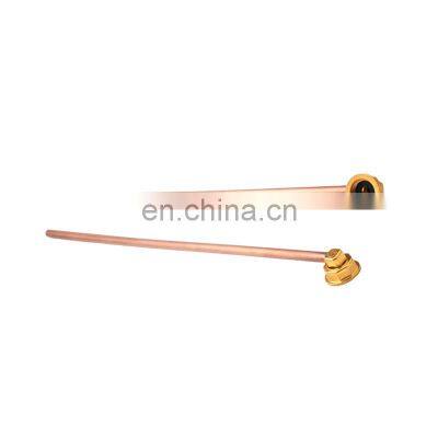 Straight Copper Water Line Kit  14inch Length