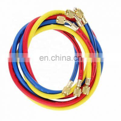 CT-536 H Brass Manifold Gauge Set HVAC Refrigeration System Auto Air Conditioner AC Charging R134A R22 R12 Manifold Gauge Set photo-4