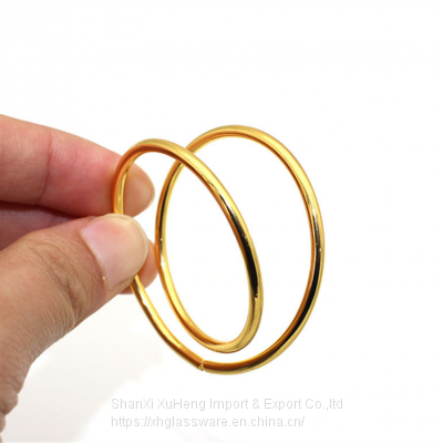 Handmade Round Metal Napkin Rings Holder for Dinning Table Parties photo-5