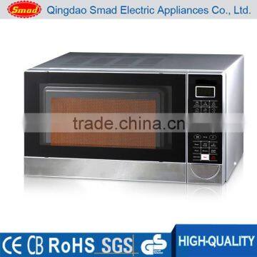 Countertop home digital convect mirror glass microwave oven