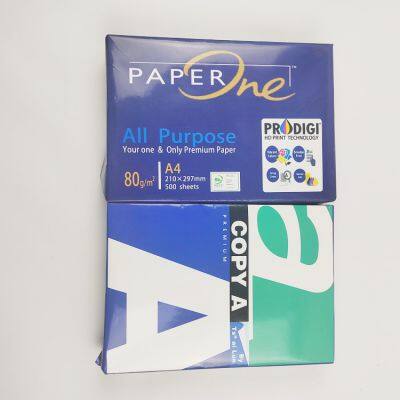 Hot Sale Double A4 Copier/copy Paper 80 Gsm 70 Gsm Printer Ream Paper a4 Supplier MAIL+kala@sdzlzy.com