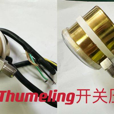 on off pressure gauges thumeing double needle pressure gauges made in China