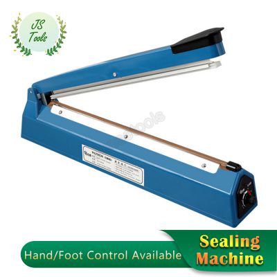 Impulse Heat Sealer Portable Sealing Machine Balloon Heat Sealer Machine Mylar PP Plastic Bag Sealer Food Film Manual Pressure Sealer Heavy Duty Sealing Machine Hand Held Heat Sealer