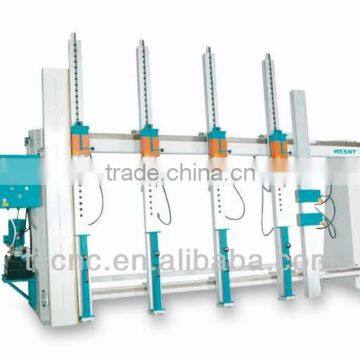 Crimping machine for wood window