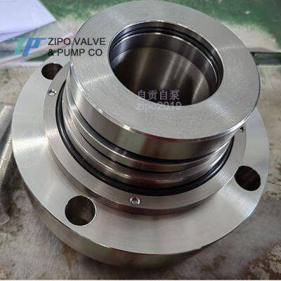 65mm shaft diameter corrosion-resistant and high-temperature resistant silicon carbide titanium material TA2 double end face cartridge mechanical seal with external flushing water for chemical pumps