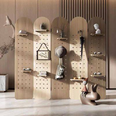 Folding Wooden Decorative Screen Room Divider