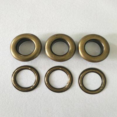 Brass Material Metal Eyelet With Metal Washer photo-2
