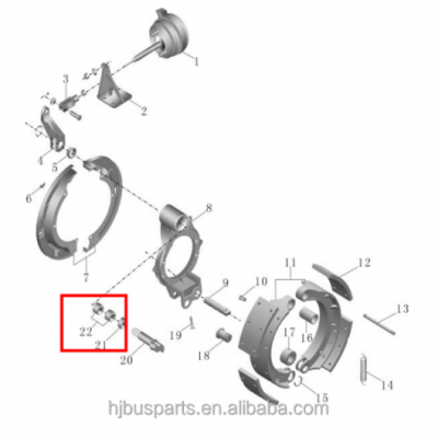 Other Performance Parts Auto Universal Parts 29Z24-08052 Lower Pins Bushing for Higer Kinglong Bus photo-4