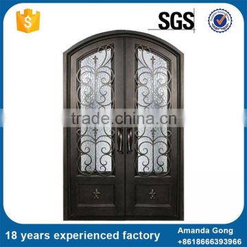 Online Wholesale Wrought Iron Sliding Front Entry Door