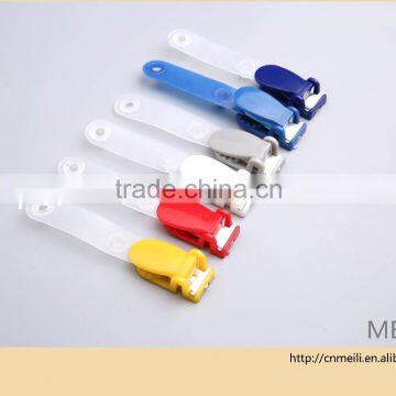 colored samll id badge holder plastic clip