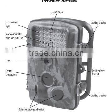 Outdoor Hunting Thermal Vision Camera With 42pcs 940nm Infrared Trail Camera IP 54 Protected photo-5