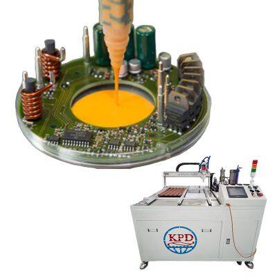Industrial Epoxy Resin Two-Component Glue Auto & Semi-Auto Mixing Pouring Dispensing Glue Potting Machine
