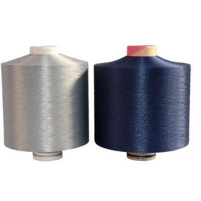 FootBall Socks Yarn Polyester Filament Yarn DTY150D/48F SD NIM Z twist High Stretch Yarn