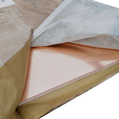 High Quality Copper Sheets in Stock Corrosion Resistant Easy to Process for Engineering